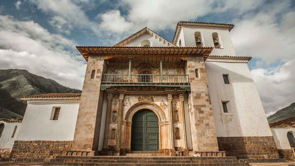 Andahuaylillas Church Facade Cusco