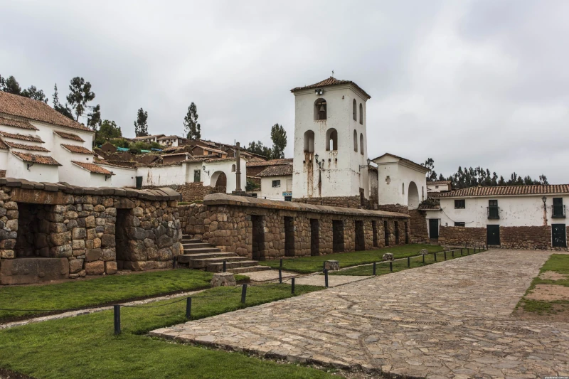 Chinchero Colonial Church Inca Wall