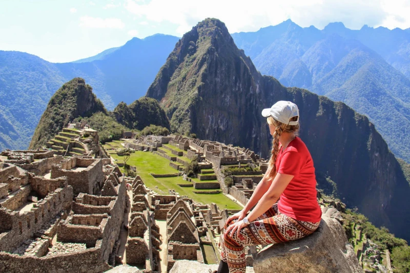 Machu Picchu Panoramic Viewpoint Tourist