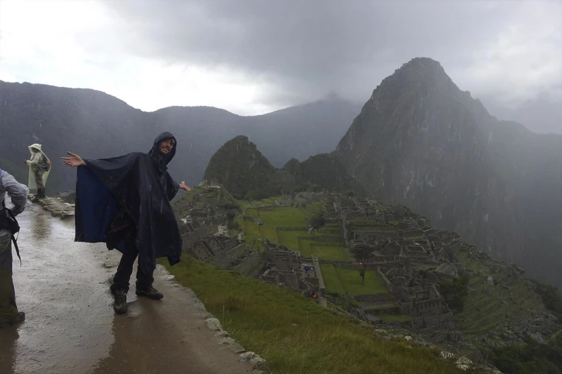 Machu Picchu Rainy Season Tourist Poncho