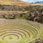 Moray Circular Terraces Aerial View