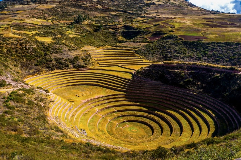Moray Circular Terraces Golden Light