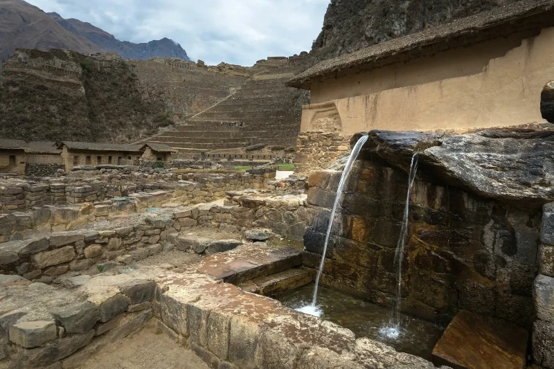 Ollantaytambo Inca Fountain Terraces
