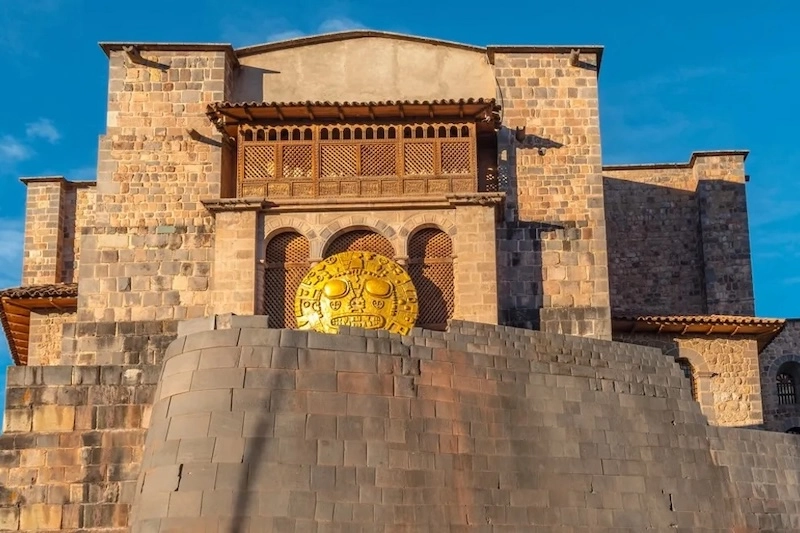 Qorikancha Sun Temple Cusco Facade
