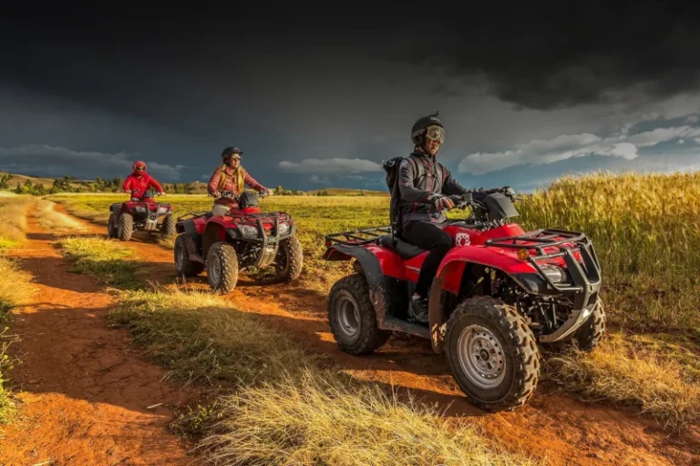 Quad Biking Atv Stormy Sky Cusco