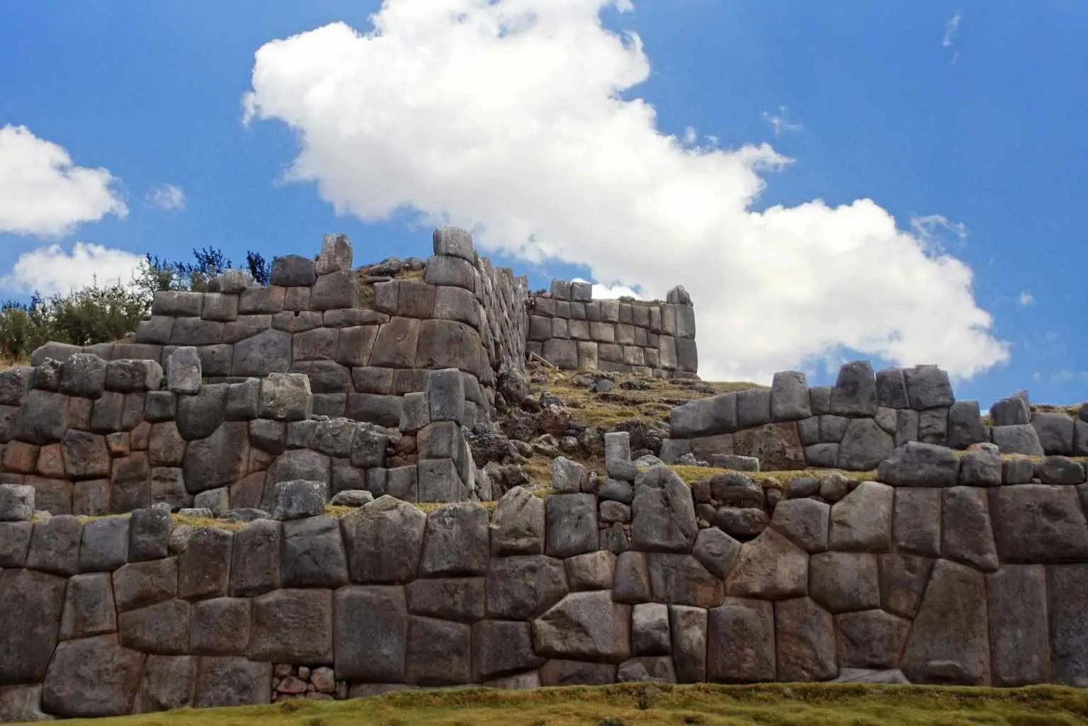 Sacsayhuaman Inca Fortress Walls Cusco