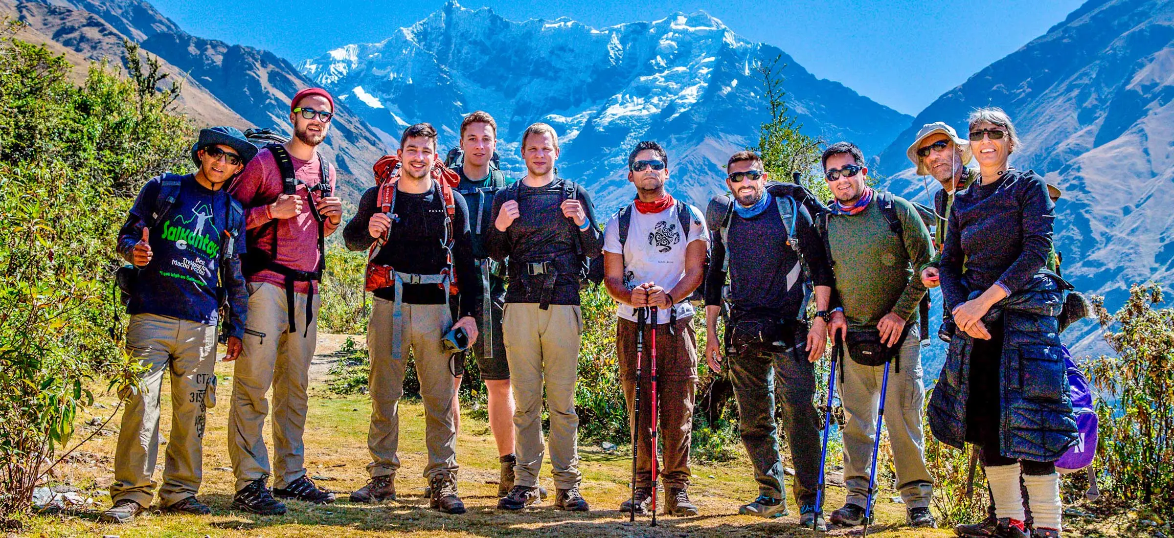 Salkantay Trek Group Mountain Glacier