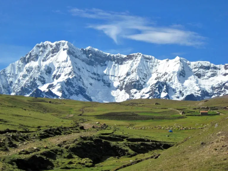 Ausangate Mountain Snow Peak
