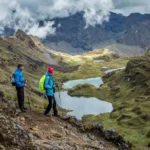 Lares Trek Hikers Lagoon Valley