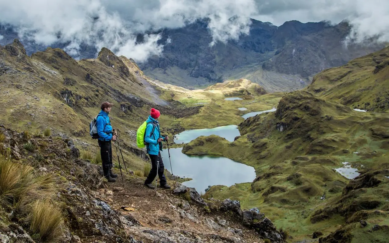 Lares Trek Hikers Lagoon Valley