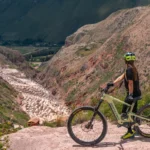 Mountain Biking Maras Salt Mines View