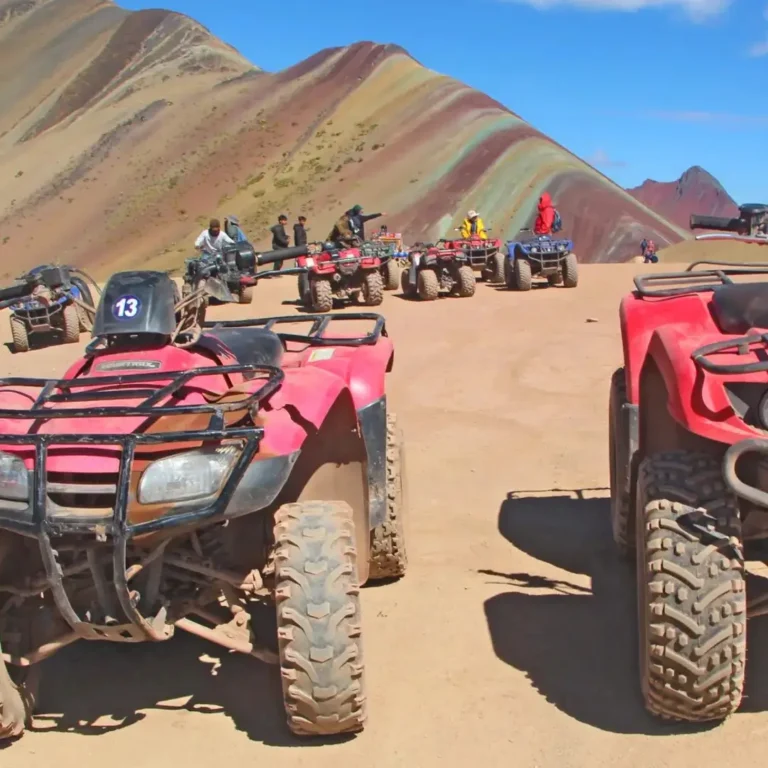 Rainbow Mountain Atv Quads Parked