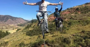 Sky bike (Via ferrata, Biking in the air and Rappel)